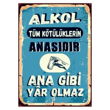 Ahşap Mdf Poster (27X18CM)