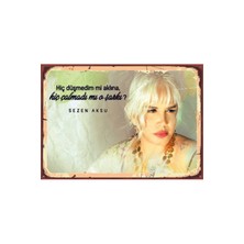 Ahşap Mdf Poster (27X18CM)