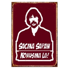 Ahşap Mdf Poster (27X18CM)