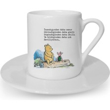 Türk Kahvesi Fincanı Winnie The Pooh Dostluk Arkadaşlık Kardeşlik