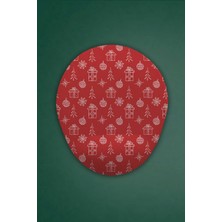 Yılbaşı Temalı Bilek Destekli Mouse Pad