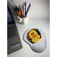 Civciv Temalı Bilek Destekli Mouse Pad