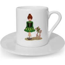 Türk Kahvesi Fincanı Vintage Dostluk Arkadaşlık Kardeşlik