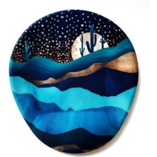 Bilek Destekli Mouse Pad Moon Love