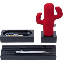 Kayıgo Kayigo Siyah Woody Kırmızı Cactus Üçlü Set