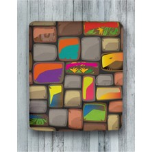 Taş Duvar Bilek Destekli Mouse Pad