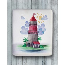 Deniz Feneri Bilek Destekli Mouse Pad