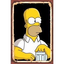 Retro Ahşap Duvar Poster 20X30