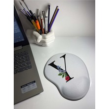 Harf Bakılı Bilek Destekli Mouse Pad