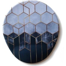 Hexagon Bilek Destekli Mouse Pad