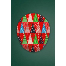 Yılbaşı Temalı Bilek Destekli Mouse Pad