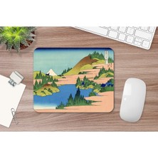 Hokusai The Lake Of Hakone In The Segami Province 17 x 21 cm Mouse Pad