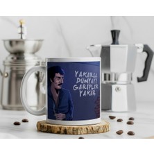 Sartre Art "müslüm Gürses" Müslüm Baba Baskılı Özel Tasarım Kupa Bardak