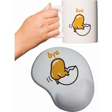 Bye Baskılı Mouse Pad + Kupa
