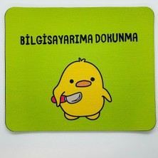 Sevimli Civciv Mouse Pad, 21X17 Cm, Kaymaz Taban, Ev, Ofis ve Oyun Için Rahat ve Yumuşak Mousepad