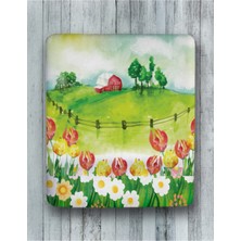 Pembe Kulübe Bilek Destekli Mouse Pad