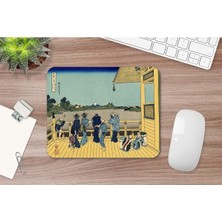 Hokusai Sazai Hall 17 x 21 cm Mouse Pad