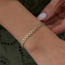 Milan Kabartmalı Başak Bileklik