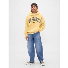 Gap Erkek Çocuk Mavi Easy Baggy Jean Pantolon