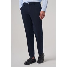 Morven  Erkek Lacivert Pamuk Trend Dynamic Fit Chino Pantolon