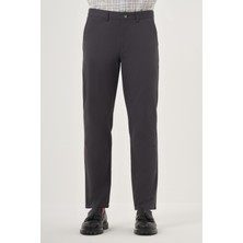 Morven  Erkek Gri Chino Dynamic Fit Kışlık Pantolon