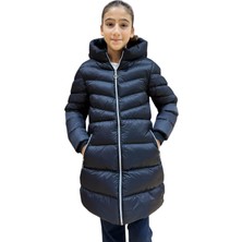 Benitto Kids Kız Çocuk Kapüşonlu Kışlık Şişme Mont 51338