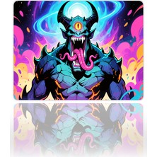 Urzuva  Hellnova Gaming Oyuncu Xl Mouse Pad Kaydırmaz Mousepad 48X40 4mm Premium Model Büyük Boy