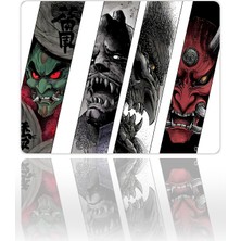 Urzuva  The Four Demon Lords Gaming Oyuncu Xl Mouse Pad Kaydırmaz Mousepad 48X40 4mm Premium Model Büyük Boy