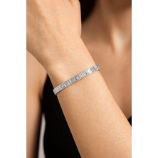 Reborn Design Gümüş Renk Vip Seri Bileklik