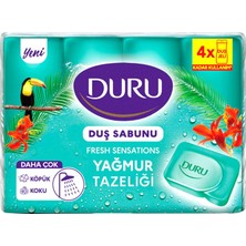 Storemax Duru Fresh Sensations Extra Yağmur Ormanı Sabun, 150 Gramx4