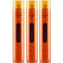 Storemax Morfose Ultra 400ML Sert Saç Spreyi 3 Adet