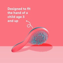 Storemax Michel Mercier Kız Için Dolaşan Fırça - Çocuk Saç Fırçası Acısız ve Rahatlatıcı Küçük Fırça Kızlar Için Kıvırcık Saç, Islak Veya Kuru Saçlar - Genç Eller Için Özel Olarak Tasarlanmıştır (Kalın)