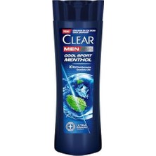 Storemax Clear Men Kepeğe Karşı Etkili Şampuan Cool Sport Menthol 350 ml