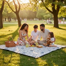 Mavera Taşınabilir Kamp Ve Piknik Örtüsü - Su Geçirmez, Kalın, 150x180cm, Çok Amaçlı Kullanım