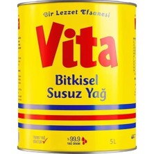 Storemax Vita Bitkisel Susuz Yağ 5 Lt