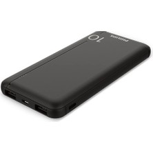 Philips DLP1810CB Powerbank 10.000MH 2 Usb-A Usb-C Siyah