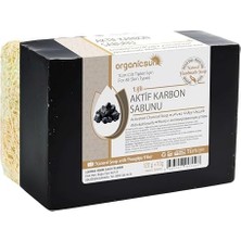 Storemax Organicsun Doğal Kabak Lifli Aktif Karbon Sabunu 120 gr Tüm Cilt Tipleri Için Kırışıklık ve Yaşlanma Karşıtı