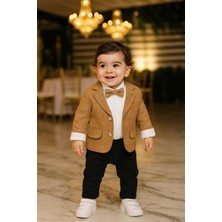 Pollito Erkek Bebek Zıbınlı Ceketli 4'lü Takım