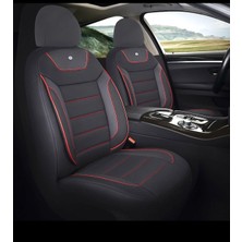 Nato Concept Renault Megane 2 Hatchback 2004 Aracınıza Uyum Sağlayan Tam Takım Oto Koltuk Kılıfı - Primier Kırmızı