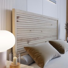 Renazzo Alaz Model Vernikli Ahşap Tek Başlık ( Yty )