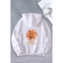 Ciel Lune NEVERMIND Unisex Kadın Erkek Tiger Baskılı Oversize Sweatshirt