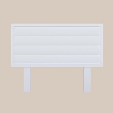 Renazzo Hüma Model Beyaz Renk Ahşap Tek Başlık ( Yty )