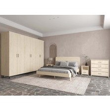 Renazzo Softwood Vernik Yatak Odası Seti
