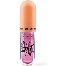 Storemax Callista One For All 07 Pretty Violet Eyes & Lips & Cheeks Likit Göz Farı