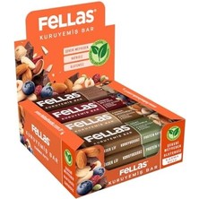 Storemax Fellas Kuruyemiş Bar Karma Kutu 30 G - 12 Adet (4 Çeşit)