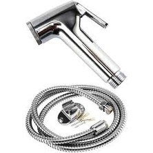 Storemax Yapı Krom Şattaf Sprey Seti - Tuvalet Spreyi (El Duşu + Ayaklık + Spiral Hortum G1/2 -G3/8)