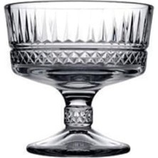 Storemax Ayaklı Kesme Kristal Dondurmalık Tatlı Sunum 6'lı Kase Seti 250 cc 084OA DKRPB51749