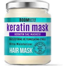 Storemax Boom Butter Güçlendirici & Onarıcı Keratin Saç Maskesi, Kırılma Karşıtı & Yoğun Besleyici, Yıpranmış Saçlar Için, Derinlemesine Nemlendirici & Parlaklık Veren Bakım, 190 ml