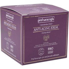 Storemax Prof Saracoglu Organik Sertifikalı Aronia Anti-Aging Krem 50ML Kavanoz