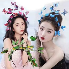 Hasyılmaz LED Işıklı 3D Kelebek Taç